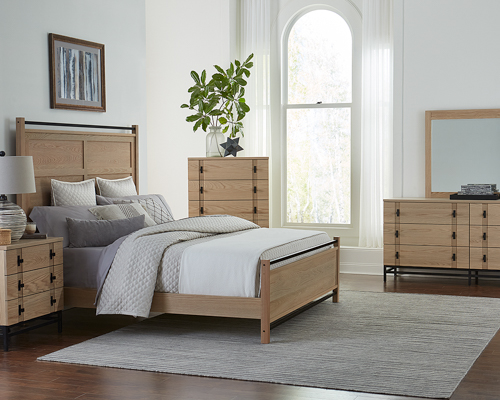 Amish Builder Schwartz Woodworking Bedroom Setting